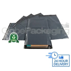 500 x BOLSAS DE CORREO POSTAL GRIS FUERTE 14""x16"" 14x16"" (350x400mm) *24HRS* - Imagen 1 de 5