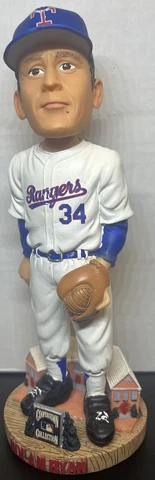 Nolan Ryan Texas Rangers Forever Bobblehead Legends of the Park Diamond /10,000 Cover