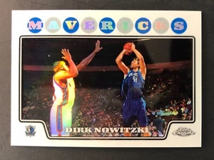 2008-09 Topps Chrome Refractor DIRK NOWITZKI #41 Dallas Mavericks - Bild 1 von 4