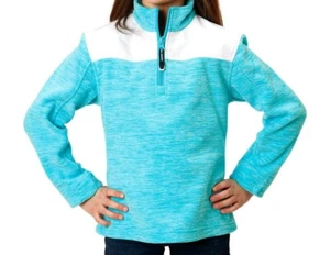 Roper Western Sweatshirt Girls Fleece Blue 03-298-0692-6169 BU - Picture 1 of 2