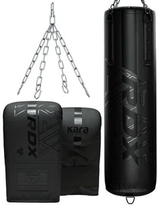 RDX Boxing Punching Bag with Boxing Gloves Filled Heavy Bag 5FT Training MMA Bag - Picture 1 of 15
