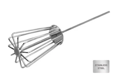 FUTTERMIXER QUIRL, EDELSTAHL FUTTERQUIRL FÜR FISCHLOCKFUTTER ANGELFUTTER DELPHIN - Bild 1 von 4