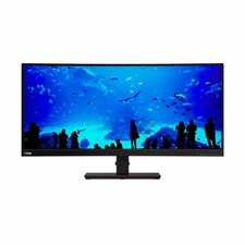 Lenovo ThinkVision T34w-20 34" WQHD Curved LED Monitor Ratio 21:9 HDMI DP USB-C 