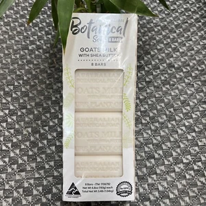 Australian Botanical Soap Goats Milk & Shea Butter 8 Bar Pack Authentic