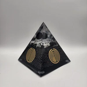 CosmicGuardian Orgonite: EMF Guardian and Energy Transmuter" Orgonite Pyramid - Picture 1 of 10