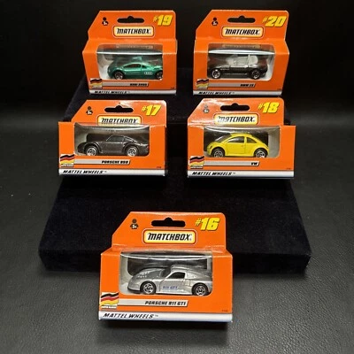 New Matchbox 1998 Super Klasse German  16,17,18,19,20 Porsche,VW,Audi,BMW - Image 1 of 4