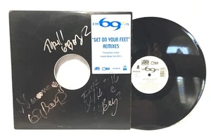 69 Boyz Signed Vinyl Record Album JSA COA - Picture 1 of 2