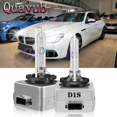 Front D1S HID Headlight Bulbs 35W 3800lm White 6000k 2x For BMW 740Li 2011-2015 - Image 1 of 4