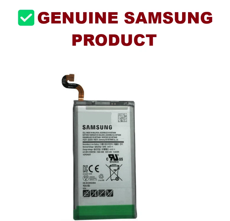 Batería de repuesto original OEM para Samsung Galaxy S8+ PLUS G955 EB-BG955ABA Foto 1 de 1
