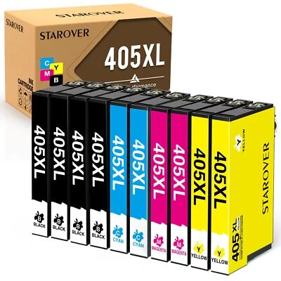 XXL Cartridges for 405XL WorkForce Pro WF 3820 3825 3830 4820 4825 4830 7835 - Image 1 of 4