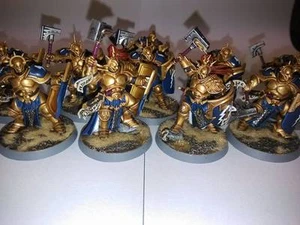 WARHAMMER AGE OF SIGMAR - 10 x STORMCAST ETERNAL LIBERATORS - PRO PAINTED!!! - Picture 1 of 1