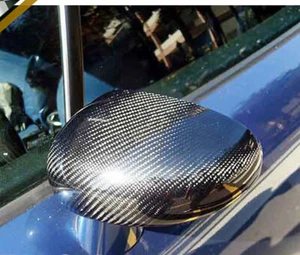 For Audi TT Mk1 98-06 8N Rearview Retrofitting Carbon Fiber Mirror Cover 1Pair - Bild 1 von 11