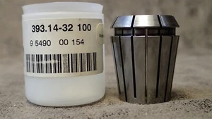 393.14-32 100 SANDVIK 10mm ER32 Coolant Collet Cylindrical Clamp 10mm-9mm BN135 - Picture 1 of 4