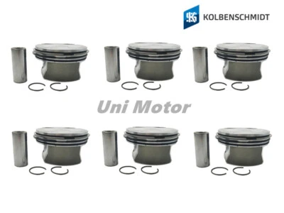 2720304317 6 pcs KS Piston and Ring Sets For Mercedes R350 C350 E350 M272 3.5 - Imagem 1 de 4
