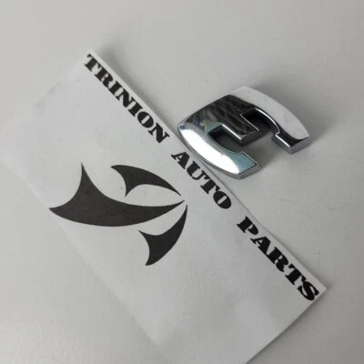 2004-2009 Mitsubishi Endeavor Rear Emblem Logo Nameplate 2nd Small E Only OEM - Image 1 of 3