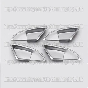 Para Honda Accord 2008-2013 ABS cromo interior manija de puerta tazón cubierta embellecedor 4 piezas - Imagen 1 de 4