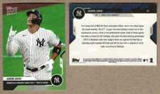 2020 Topps Now #41 AARON JUDGE - HR in 4 straight games - Print Run 1,162