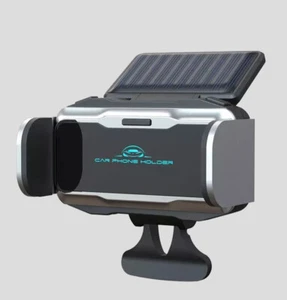 Solarbetriebene Lüftungsgitterhalterung mit 360 Grad Drehung - Bild 1 von 7