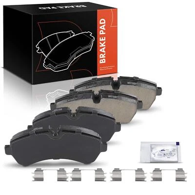 Pastilla de freno delantera de cerámica para Mercedes-Benz Dodge Sprinter 2500 Freightliner VW Foto 1 de 4