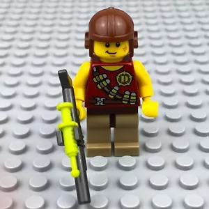 LEGO Dino Hero Tranquilizer Belt Minifigure w/ Tranq Gun dino001 - Picture 1 of 5
