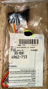 Arctic Cat OEM red/ylw electric shield dash mount 4962-713 new - Picture 1 of 4