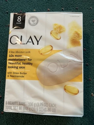 OLAY Ultra Moisture Beauty Bar Soap with Shea Butter & B3 Complex-8 Beauty Bars - Image 1 of 4