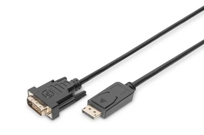 4016032328537 DisplayPort cable with snap 1080p 60Hz FHD Type DP / DVI-D (24 + 1 - Bild 1 von 4