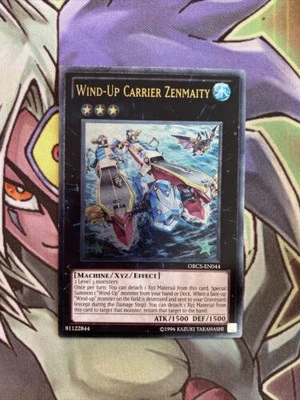 ORCS-EN044 Wind-Up Carrier Zenmaity Ultimate Rare Unl Ed US PRINT NM Yugioh - Image 1 of 2