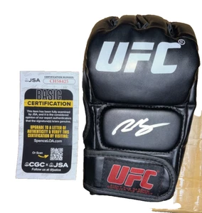 Guante de Lucha UFC Firmado Alexander Hernandez RDR con Certificado de Autenticidad JSA CH58425 - Imagen 1 de 2