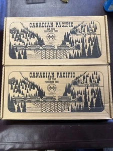 Marx O Trains 5192 AND 5193 Canadian Pacific Old Time Passenger Cars Set - Picture 1 of 6