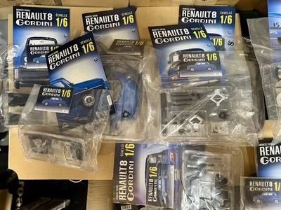 renault 8 gordini 1/6 Altaya Lotto 7 Numeri - Immagine 1 di 4