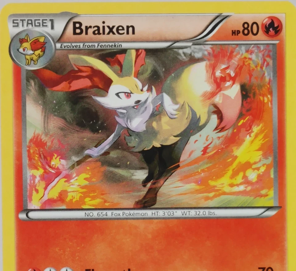 Braixen - BREAKthrough - 26/162 - singles - Pokemon TCG - Image 1 of 1
