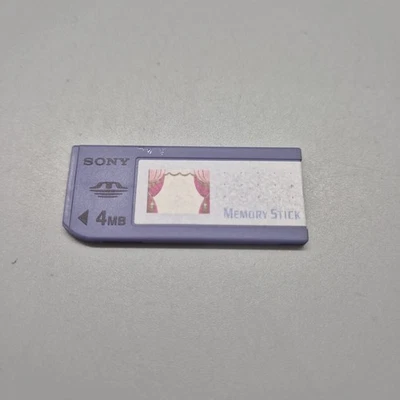 Sony Memory Stick 4MB - Image 1 of 2