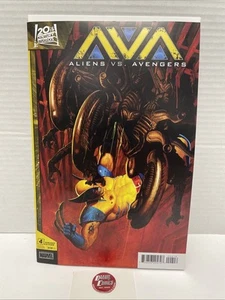 Aliens vs. Avengers #4 AVA 1:25 E.M. Gist Variant Cover Marvel Comics 2025 - Imagen 1 de 10