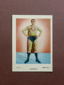 1959 - Snap Card Gum - ATV Stars Series 1 - SUPERMAN George Reeves - No. 4 - Picture 1 of 10