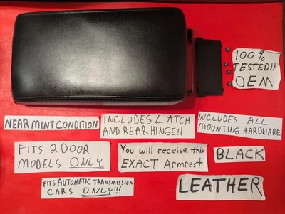 ✅ OM 03-07 INFINITI G35 COUPE 2DR 自动装甲黑色中心控制台很好! — 第 1/4 张图片