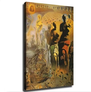 Salvador Dali Fantastic Bullfighter Poster Canvas Picture Printing Wall Art - Picture 1 of 6