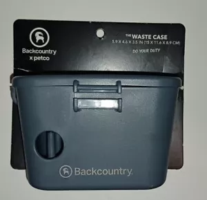 NEW Backcounty x Petco Doggy Poop Bag Holder Zipper Dog Waste Bag Pouch Sold Out - Picture 1 of 5