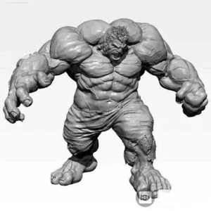 Kit Modelo Superhéroe Impresión 3D 55mm - 300mm Hulk TD-2643 Sin Pintar - Imagen 1 de 13