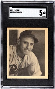 SGC 5 - 1939 Play Ball # 82 Chuck Klein Pittsburgh Pirates HOF - Picture 1 of 2