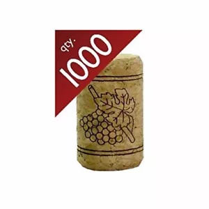 #9 Straight Corks 15/16" x 1 1/2". Bag of 1000 - Picture 1 of 2