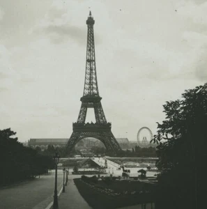 Frankreich Paris Eiffelturm Old Possemiers Stereoview Photo 1920 - Bild 1 von 3