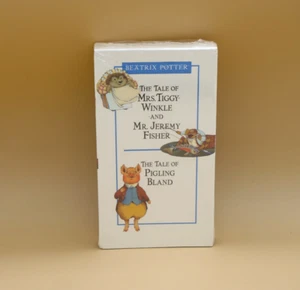 The Tale Of Mrs. Tiggy-Winkle and Mr. Jeremy Fisher VHS 1993 Beatrix Potter NEW - Picture 1 of 3