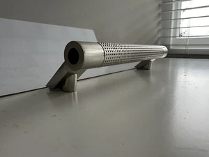 Kitchen Door Cabinet Pull Handle Modern Hardware New Solid Stainless Steel x 7no - Picture 1 of 9
