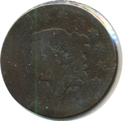 US Coin  large cent 1831 circulated............C-20086 - Image 1 of 2