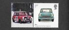 Cars the Mini -  Great Britain 1 x 1st class stamp  + label-mnh-2009