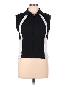 Obermeyer Women Black & White Vest Size Medium  - Picture 1 of 3