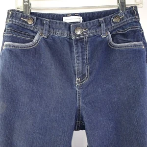 Christopher & Banks Women Jeans Size 4 Blue Denim 30" x 30" - Picture 1 of 9