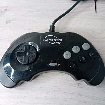 GAMESTER LMP CONTROLLER SEGA SATURN - VINTAGE RETRO RARE SPARES OR REPAIRS - Image 1 of 4