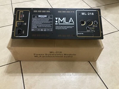 MLA-218 Power Amplifier Module 2400 watts for singlel 18” subwoofer (only 8 ohm) - Image 1 of 4